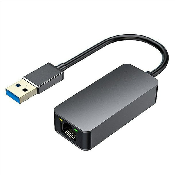 2500Mbps USB C Ethernet A RJ45 2.5G Adaptador con Cable USB Tarjeta de Red LAN RJ45 para PC Portátil