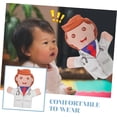 thumbnail image 4 of Hand puppet Cartoon finger puppet toy Soft plush hand puppet Ideal children's toy, 4 of 5