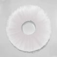 thumbnail image 5 of YUEJUIR Women's Five Layer Mesh Cake Skirt Tutu Skirt Mesh Skirt Cosplay Tutu Skirt Beach Adult Five Layer Tutu Skirt (White,One Size), 5 of 5