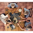 thumbnail image 4 of Madd Capp BEAR 300 Piece Jigsaw Puzzle For Ages 10 and up - 6010 - Unique-Shaped Border, Challenging Random Cut, Deluxe Five-Sided Box Fits on Bookshelf, Includes Educational Madd Capp Fun Facts, 4 of 4