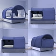 thumbnail image 4 of Alvantor Bed Tent Pop Up Canopy Privacy Space Sleeping Tent Full Navy, 4 of 8