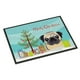thumbnail image 1 of Caroline's Treasures BB1634JMAT - Alfombrilla para interior o exterior para árbol de Navidad y fawn Pug, 24 x 36, multicolor Caroline's Treasures BB1634JMAT, 1 of 1