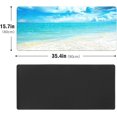 thumbnail image 3 of Beach Clouds Sky Desk Mat, Desk Accessory, Cute Workspace, Trendy Workspace, Trendy, 35.4x15.7in Large Gaming Mouse Pad, Cute Desk Topper, Pretty Desk Pad, 3 of 6