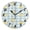 Black, variant on Lemons on Plaid Round Wall Clock Battery Operated Silent Non-Ticking Bedroom Office Kitchen Home School Decor 10"(Gold)