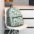 thumbnail image 5 of Pofeuu Tulips Flowers Print Laptop Backpack Travel Canvas Backpack for School Lightweight and Comfortable Backpack College Backpack Schoolbag, 5 of 6
