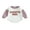 Purple, variant on Bagilaanoe Newborn Baby Girl Oversized Romper Sweatshirt Long Sleeve Bodysuits Letter Embroidery Pullover 3M 6M 12M 18M Infant Casual Tee Tops