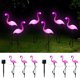 thumbnail image 1 of Luces solares para jardín Ratopo, 6 unidades, impermeables, con forma de flamenco, 1 of 7