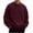 Wine, variant on Admvng Men's Long Sleeve Tops Solid Casual Soft Lounge Shirts Solid Color Hoodie