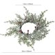 thumbnail image 3 of Christmas Candle Ring Garland Pines Cones Red Berry Christmas Candle Ring Hanging Garland Suitable For Kitchen Cabinet Christmas Table Centerpiece, 3 of 7