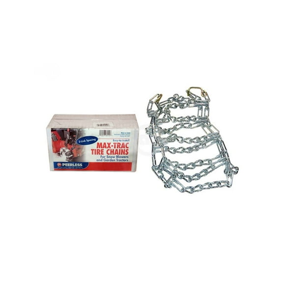 Tire Chains 16 X 6.50 X 8 Maxtrac 2 Link Spacing