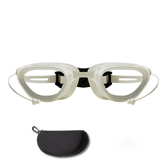 Sunny Swim Goggles Full View Fog Resistance Swim Goggles for Adults and Kids Clear Comfortable Fit 360° Wide Angle Design for Pool Beach Water Activities Training