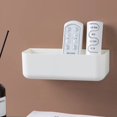 thumbnail image 4 of Estante de baño sin clavos montado en la pared, estante de almacenamiento para el baño, estante de pared, estante de almacenamiento para el baño, estante organizador de pared, 4 of 5