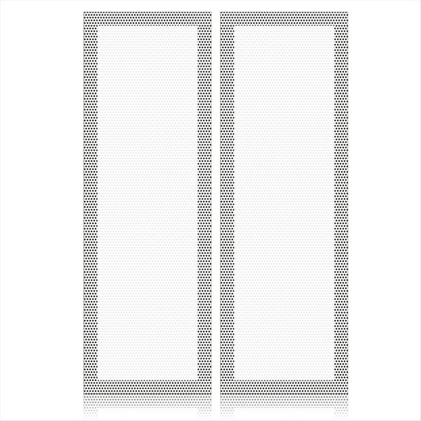 Cubiertas de Ventilación Magnéticas para el Suelo del Hogar, 4 X 12 Pulgadas, Resistentes y de Fácil Instalación, de PVC A