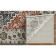 thumbnail image 5 of Feizy Kaia Transitional Medallion, Ivory/Blue/Red, 3' x 5' Accent Rug Sheen Bohemian & Eclectic Persian Floor Rug for Living room Bedroom, 5 of 9