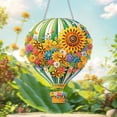 thumbnail image 3 of Xihbxyly Colgante de Cristal de Agua con Forma de Corazón de Melocotón, Impresionante Decoración Acrílica para Jardín, Adorno Único para Ventana, Hermosos Reflejos de Luz Solar, Decoración para Exter, 3 of 3