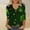 A2 Coffee, variant on Women's St Patricks Day Shirt 3/4 Sleeve Tshirt V Neck Saint Patrick's Tunic Tops Irish Outfit Saints Tops Casual TeeSummer Shirt Cozy Pullover Green Clover T-Shirts Women Trendy S-5XL