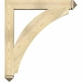thumbnail image 3 of Ekena Millwork 4"W x 32"D x 36"H Thorton Arts & Crafts Rough Sawn Bracket, Douglas Fir, 3 of 4