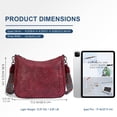 thumbnail image 3 of YOVIEE Trendy Crossbody Bags for Women Small Shoulder Handbags, Ladies Classic Messenger Bag Crossbody Purse with With Adjustable Shoulder Strap, 3 of 6