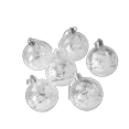 thumbnail image 4 of Billuyoard Paquete de 6 bolas de decoración colgantes de Navidad, colgantes de árbol de Navidad, adornos para ceremonia, decoraciones para fiestas, Kits de decoración para fiestas No.02 Billuyoard HA009800-02B, 4 of 6