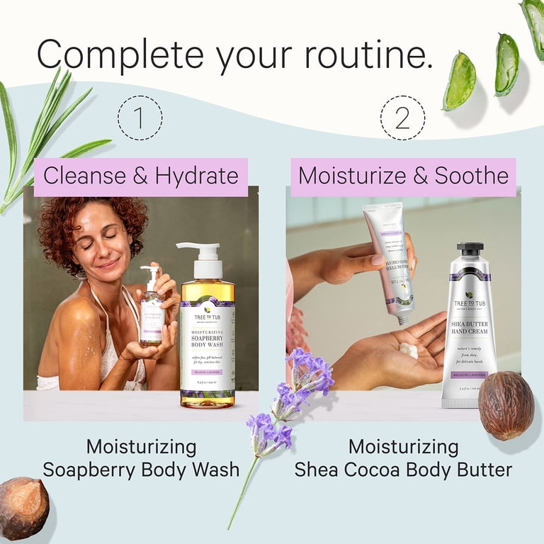 Tree To Tub Shea Butter Hand Cream, Lavender photo 8
