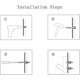 thumbnail image 5 of 4pcs Natural Wooden Coat Hooks, Wood Wall Hooks, Adhesive Hooks Hat Hook, Rectangle Beech (q), 5 of 5