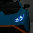 thumbnail image 4 of 24V Lamborghini Huracan STO Kids Ride On Electric Drift Car, Powered Ride On Toy with 360° Spin, LED Lights, Music, USB Port, Foam Wheels, Ages 3-6, Up to 5.59 MPH, 4 of 12