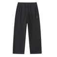 thumbnail image 1 of Odeerbi 5-18 Años Niños Niñas Pantalones Deportivos Athletic Workout Pantalones Algodón Pata Ancha Primavera Verano Cintura Elástica Pantalones Atados, 1 of 5