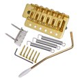 thumbnail image 1 of Juego de Puente de Trémolo de Guitarra Eléctrica Sunnimix Aleación de Zinc 52 Dorado, 1 of 8
