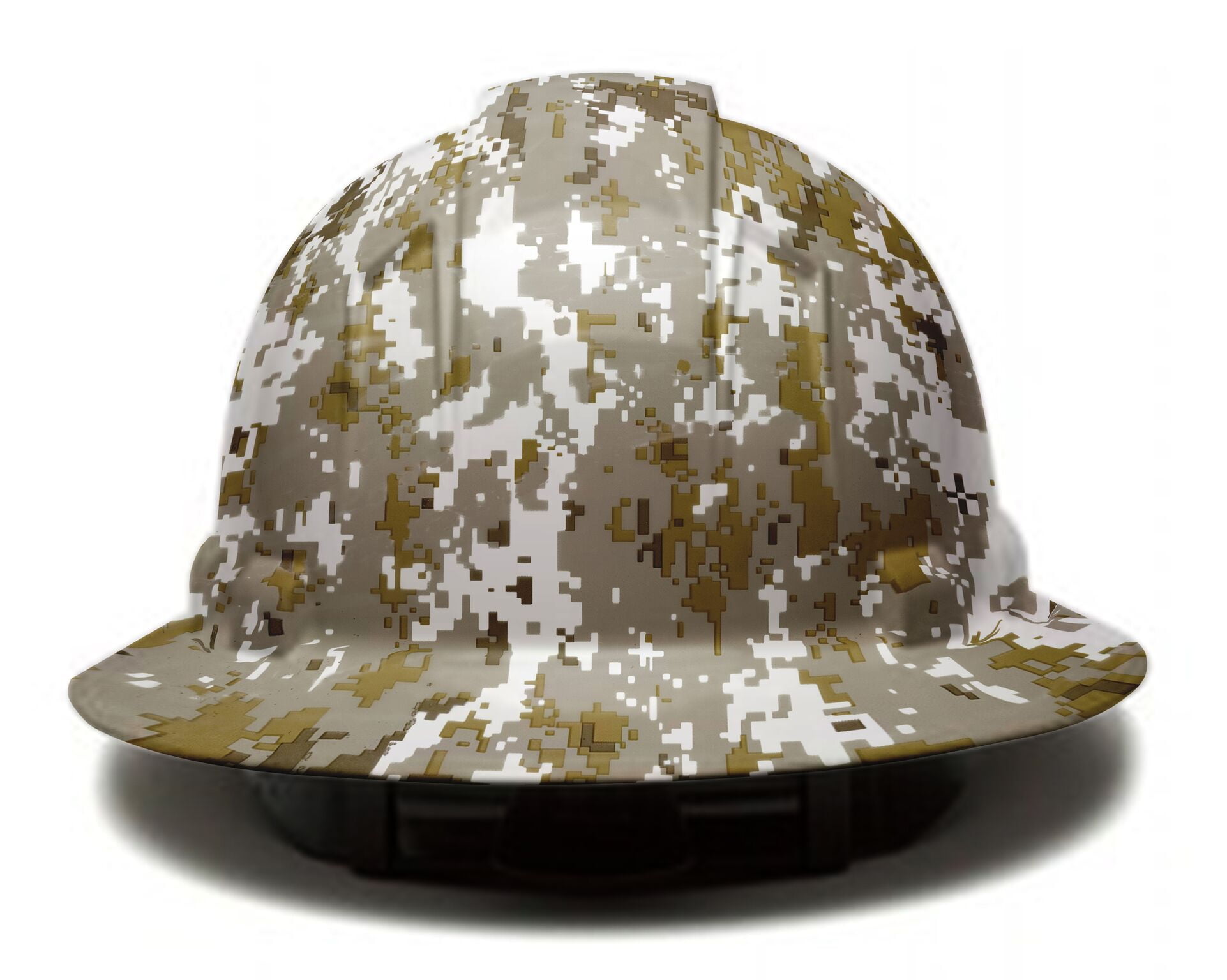 Full Brim Pyramex Hard Hat By Acerpal Digital CADPAT Woodland Camo