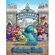 Monsters University Coloring Book (Paperback)