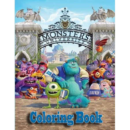 Monsters University Coloring Book (Paperback)