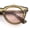 Green Frame - Beige Lens, variant on SA106 Geometric Round Polarized Sunglasses Retro Hipster UV400 TAC Lens / All Black