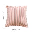 thumbnail image 3 of Throw Pillow Covers 26x26 Inch, Decorative Square Pillowcases, Farmhouse Holiday Cushion Covers for Couch Sofa Living Room Bedroom Outdoor Home Decor, 3 of 6