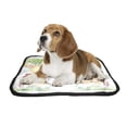 thumbnail image 2 of PKQWTM cute Cartoon rabbit Pet Dog Cat Bed Pee Pads Mat Cushion Potty Dogsblankets Crate Bed Kennel 25x30 inch, 2 of 3