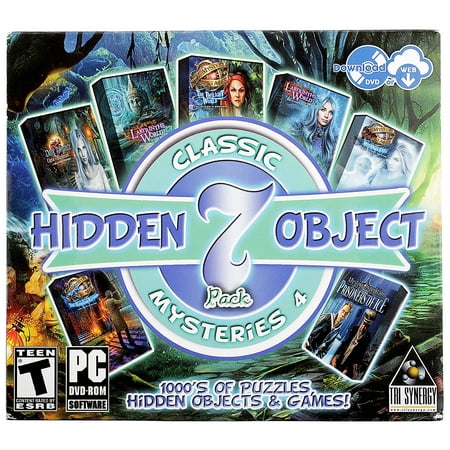Classic Mysteries 4 Hidden Object Games (PC DVD), 7 (Best Classic Pc Games)