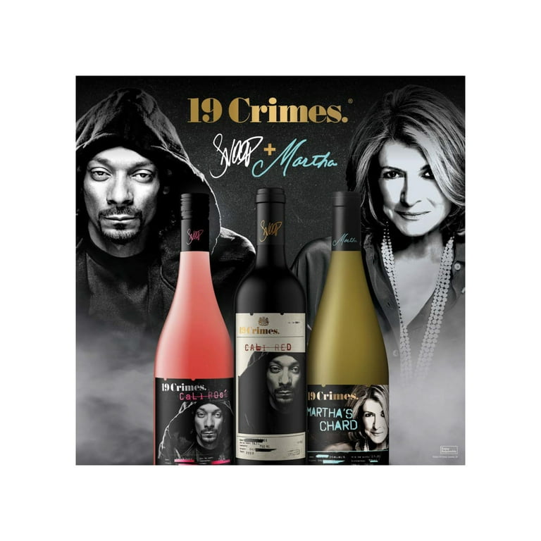 19 Crimes Martha s Chard Chardonnay White Wine 750ml Glass Bottle Australia 13.8 ABV Walmart