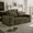 Green, variant on CKEASEAN 63" W Corduroy Boneless Couch, Deep Seat 2-Seater Compression Sofa, Comfy Loveseat Sofa with 2 Throw Pillows, Modern Couches for Living Room, Bedroom, Apartment, No Assembly Required
