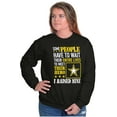 thumbnail image 4 of US Army Logo Parent Raised My Hero Sweatshirt for Men or Women Brisco Brands S, 4 of 6