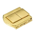 thumbnail image 6 of Uxcell Toggle Latch, 31mm Golden Decorative Hasp Box Catch w Screws 2Pcs, 6 of 6