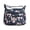 Blue, variant on LQCrafK Floral Pattern Shoulder Bag for Women, Casual Multi-Pocket Crossbody Bag