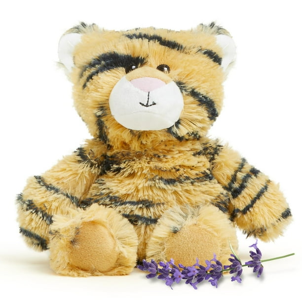 Animal de peluche Warmies Junior, apto para microondas y pesado, tigre