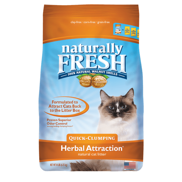 Naturally Fresh WalnutBased Herbal® Attraction QuickClumping Cat