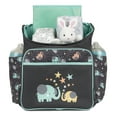 thumbnail image 6 of Baby Boom Elephant Print Top Zip Back Pack Unisex Diaper Bag, Infant and Toddler, 6 of 11