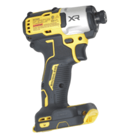 DEWALT 20V MAX XR 1/4 in. Brushless Impact Driver (DCF845B) – 1,825 in-lbs Torque, 3-Speed Control, LED Work Light, Bare Tool