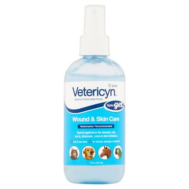 Vetericyn Wound Skin Care Hydrogel Spray Irritation Infection Treatment 8 oz.
