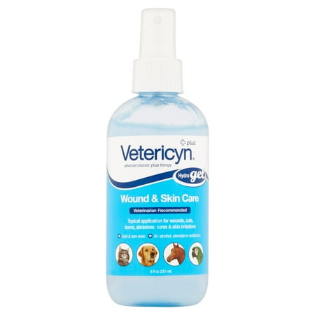 Vetericyn Wound & Skin Care Hydrogel, 8 fl oz (Best Wound Care For Dogs)