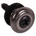 thumbnail image 5 of 12 Piezas Correa de Guitarra de Cabeza de Setas Botones Correa Cerraduras Cromo (Negro), 5 of 5