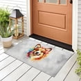 thumbnail image 3 of Watercolor Drip Corgi Pop Art Colorful Portrait Artwork Doormat Welsh Corgi Dog Lover Gifts Idea Indoor Outdoor Welcome Mat - 01009, 3 of 5