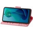 thumbnail image 4 of Compatible with Moto G Stylus 5G 2024 Wallet Case for Women, Leather Flip Case with Kickstand Magnetic and Card Holder Protective Phone Case for Moto G Stylus 5G 2024 Butterfly Pink SD, 4 of 12