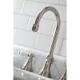 thumbnail image 7 of Kingston Brass Widespread Bathroom Faucets With Brushed Nickel KS2988PL, 7 of 7